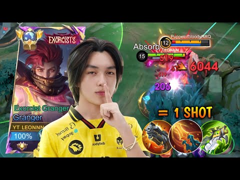 THANK YOU ONIC KAIRI FOR GRANGER NEW 1 SHOT BUILD & BEST EMBLEM!!🔥 GRANGER BEST BUILD & EMBLEM 2024