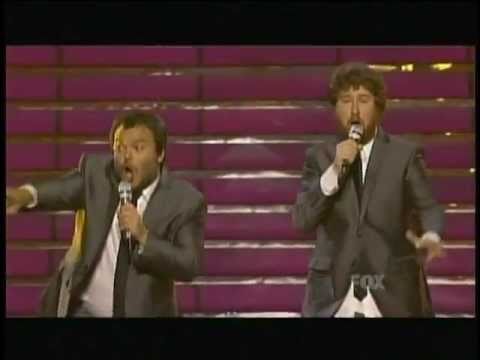 Casey Abrams & Jack Black - American Idol Season 10 Finale Results Show - 05/25/11