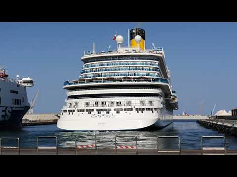 Costa Firenze salpa da Palermo a.D. 28.07.2021