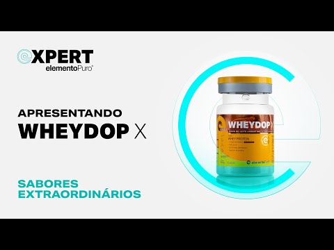 Vídeo - Refil Elemento Puro WHEYDOP X - Leite Condensado - 900g