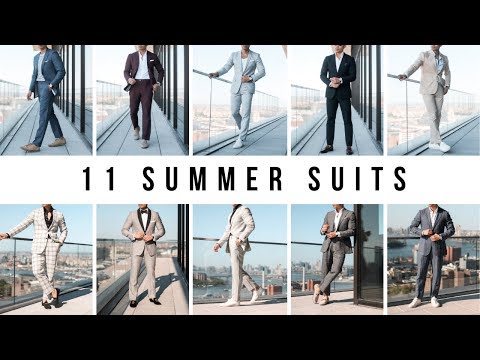 11 Types of Summer Suits | Men's Fashion Suit Guide | Levitate Style