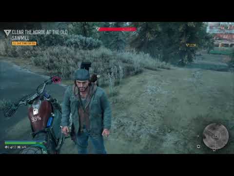 Days Gone - The Easiest Way To Clear The Sawmill Horde