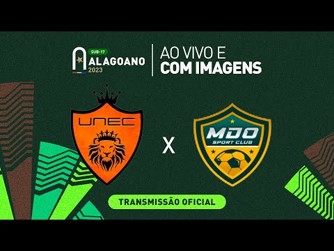 UNEC x Sport MDO - 1º FASE - ALAGOANO SUB 17
