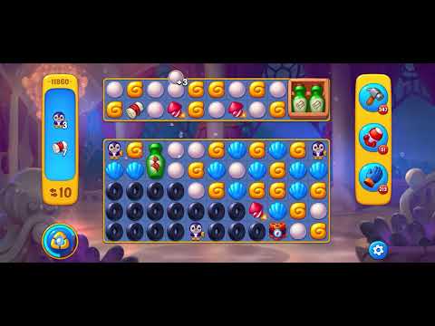 Fishdom level 11860 no boosters フィッシュダム ノーマル