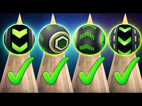 🔥Going Balls VS Rolling Ball Sky Escape SpeedRun🎮 Super Satisfying Gameplay! | iOS Games