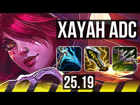 XAYAH & Leona vs APHELIOS & Alistar (ADC) | 55k DMG, Legendary | KR Master | 25.19