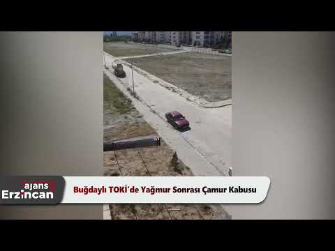 Buğdaylı TOKİ’de Yağmur Sonrası Çamur Kabusu