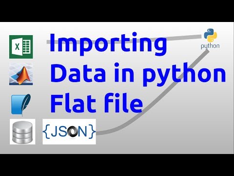 Importing Data In Python Flat File