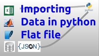 Importing data in python - Flat File
