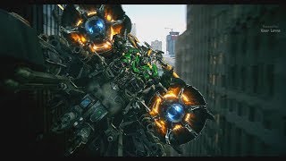 Transformers: Age of Extinction (2014) - Aircraft chase - Only Action [4K]