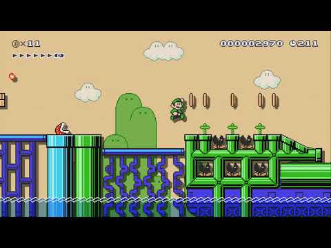 Perilous Pipeline Pathway by Bockman - Super Mario Maker 2 - No Commentary 1bv