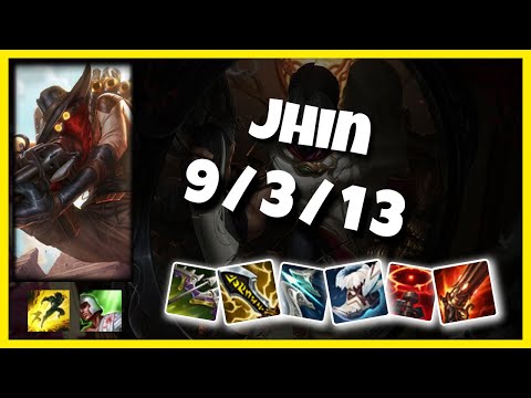 Jhin vs Samira EU Challenger BOT (9/3/13) Gameplay Replay - Patch 10.23