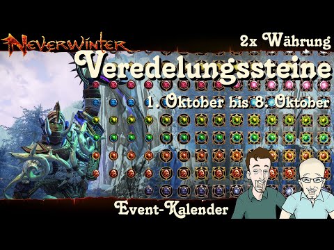 NEVERWINTER: Event-Kalender 2x Veredelungssteine & Bonus-VP & Astrale Schatzlade - 1.-8. Oktober PS4