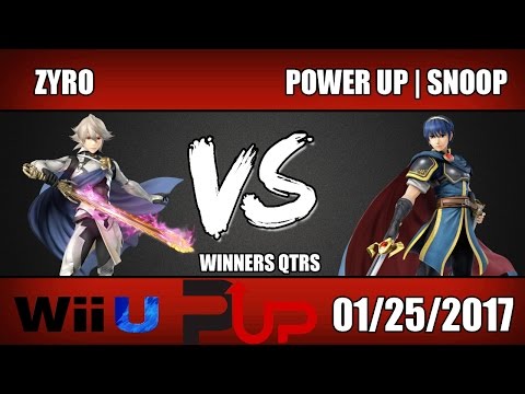 Zyro (Corrin) vs PowerUp | Snoop (Marth) - Wii U Winners Quarters - SOS