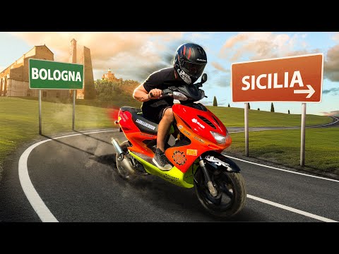 BOLOGNA-SICILIA IN SCOOTER PT.1
