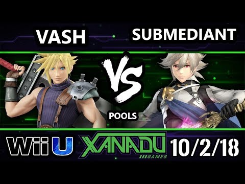 S@X 270 Smash 4 - Vash (Cloud, Bayonetta) Vs. SAK | submediant (Corrin, Peach) Wii U Swiss Pools