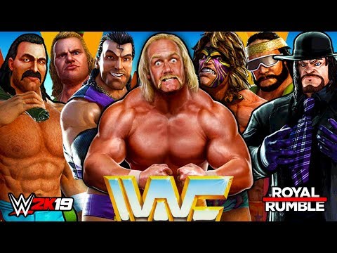 WWE 2K19 - 30 MAN ROYAL RUMBLE MATCH!! (WWF GOLDEN ERA!!)