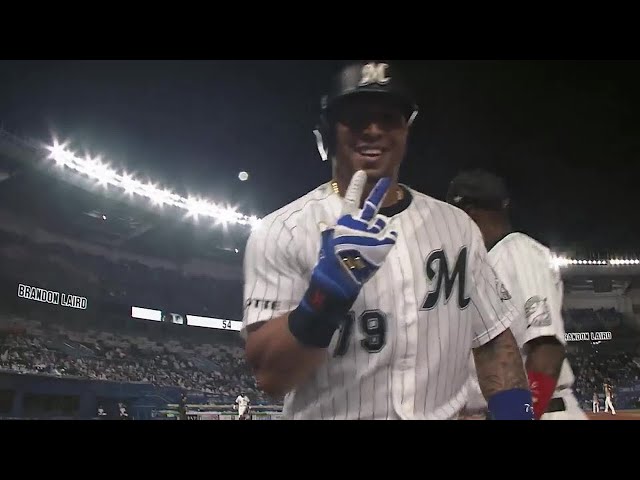 【4回裏】マリーンズ・マーティン 今季第24号は球団通算7999本塁打!! 2021/9/3 M-F