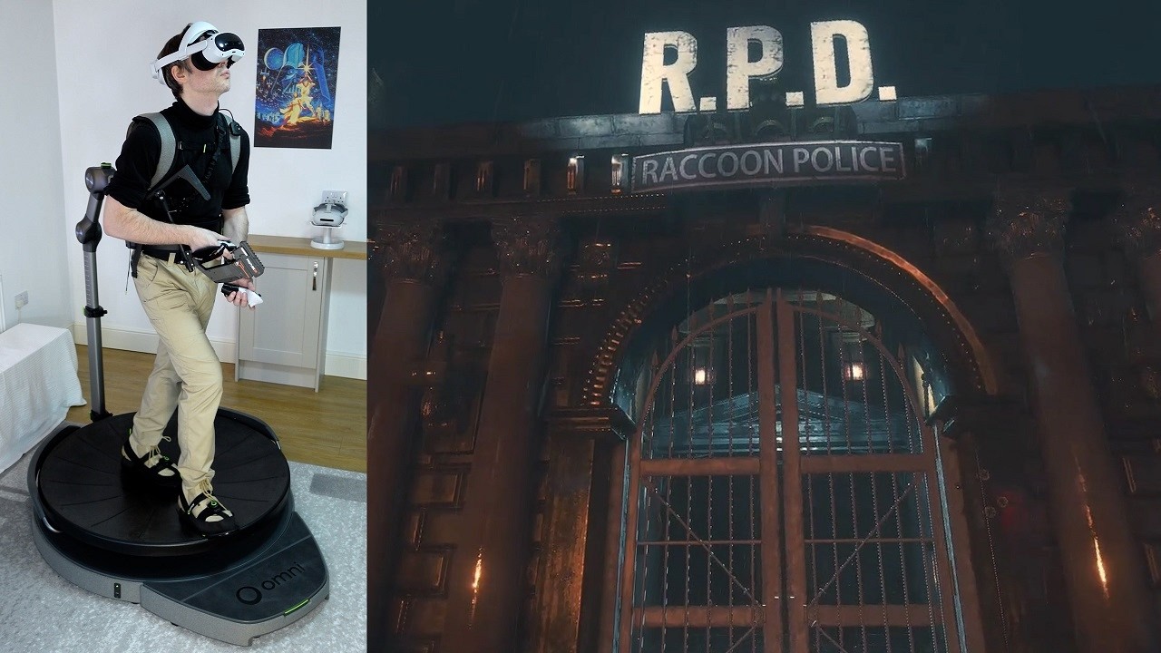 Resident Evil 2 VR Mod with Omni One - YouTube