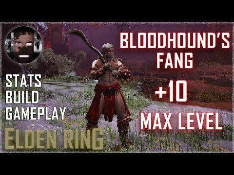 Bloodhound's Fang +10 Max Level Bleed Build - Elden Ring