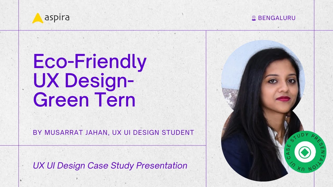 UX UI Case Study 2025 | GreenTern – Eco-Friendly Waste Management App