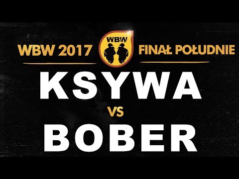 Bober 🆚 Ksywa 🎤 WBW 2017 Południe (freestyle rap battle) Półfinał