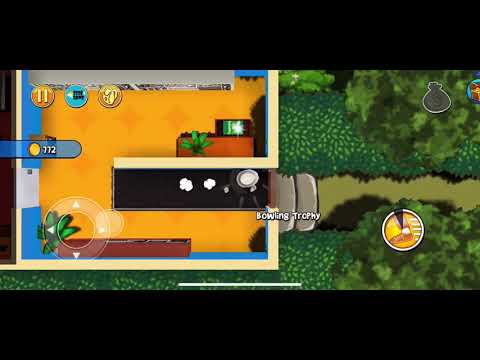 Robbery Bob: CHAPTER 8 - BONUS Level 11 , 100% iOS/Android Walkthrough