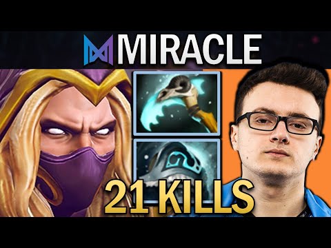 Invoker Dota 2 Gameplay Miracle with 21 Kills - Shivas