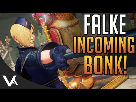 SFV - Falke, Incoming Bonk! Falke Ranked Gameplay Matches For Street Fighter 5