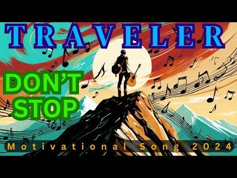 Traveler Don't Stop: Keep Going | A Wanderer's Motivational Song 2024 #motivation