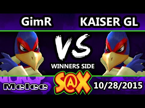 S@X 121 - VGBC | GimR (Falco) Vs. Kaiser GL (Falco) SSBM Tournament - Smash Melee