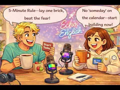 Stop Waiting! Start Building Your Life | Echo English | Motivation + English Tips 🚀🗣️#echoenglish