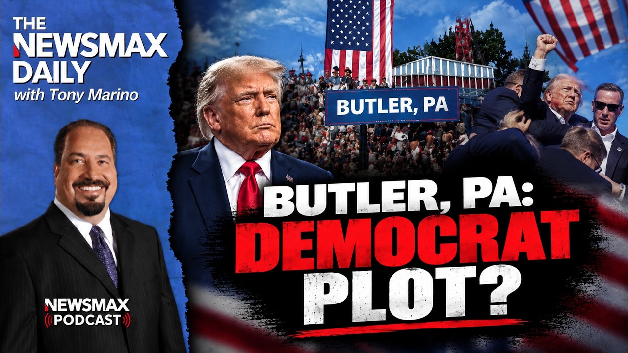 Trump: Butler, PA was a "Democrat Plot" to Kill Me | The NEWSMAX Daily (09/16/2026)