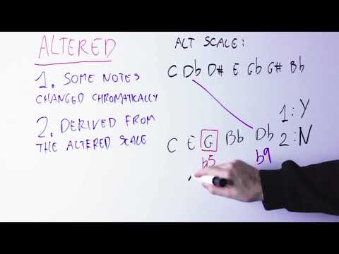 Can We Even Agree On What ALTERED DOMINANT Chords Are?