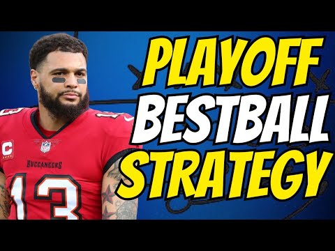 NFL Playoff Best Ball LIVE DRAFT | NFL Fantasy Best Ball Strategy NFL Playoffs 2025