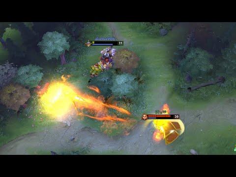 1% hp Techies vs 90% hp Lina