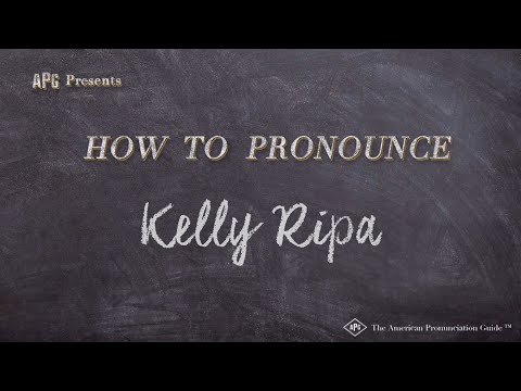 How to Pronounce Kelly Ripa (Real Life Examples!)