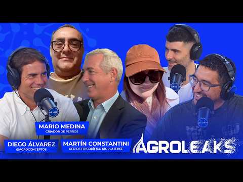 En vivo desde Carlos Tejedor, Diego Álvarez, Martín Constantini y Mario Medina en Agroleaks - 19/02