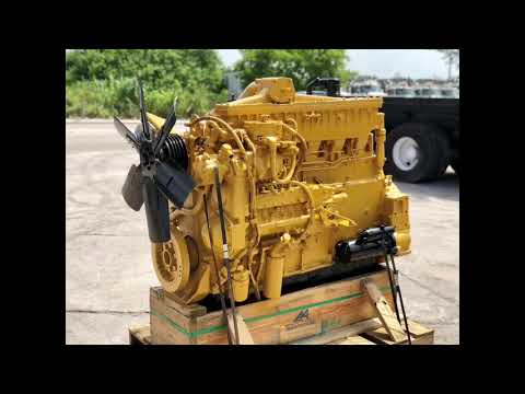 Caterpillar 3406B Diesel Engine idling for 10 hours