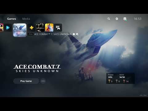 Ace Combat 7: Skies Unknown - PS5 Menu Theme