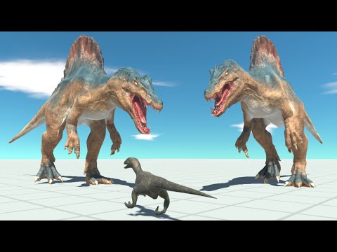 2x SPINOSAURUS vs EVERY UNIT - Animal Revolt Battle Simulator