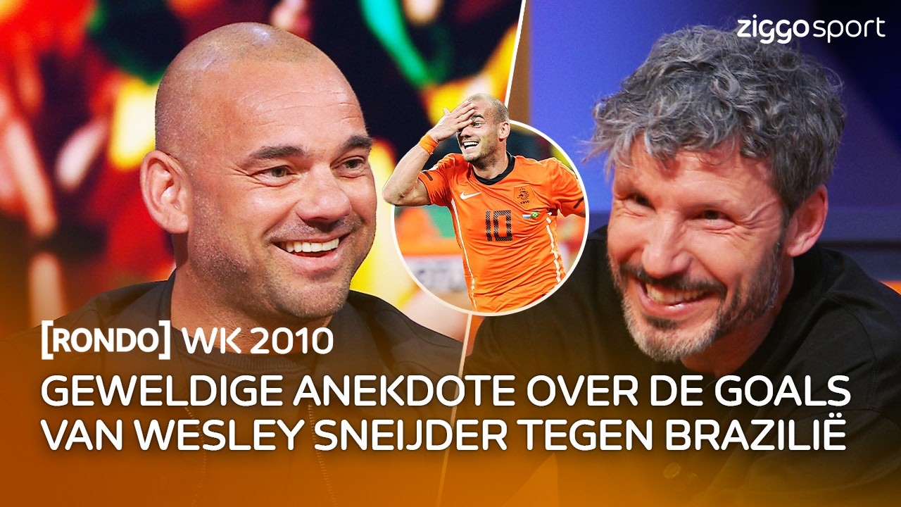 "We zijn nu 16 jaar verder en ik heb nog steeds geen idee wat ik daar deed" 🤣 | Rondo: WK 2010