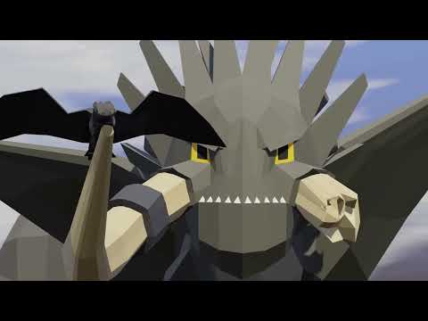 Low-Poly Alpha Battle | Blender 3D HTTYD Animation