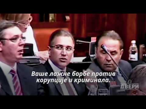 Bosko Obradovic Dveri Skupstina - Vucic nervozan