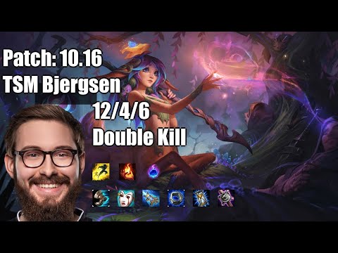 TSM Bjergsen MID Lillia vs Sylas NA Ranked 10.16 12/4/6