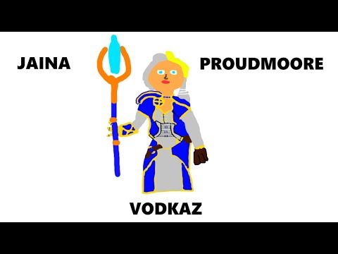 vodkaz vs Mythic Lady Jaina Proudmoore - Fire Mage PoV