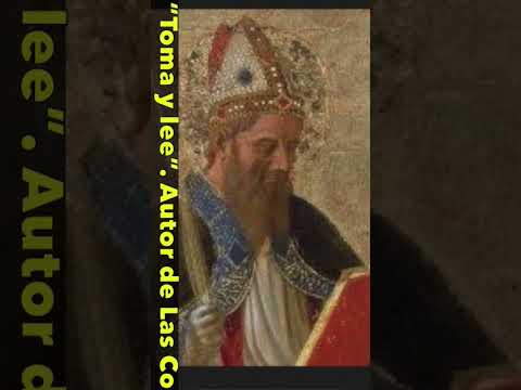 📜🔥 San Agustín; del placer a la fe eterna #santoral #shorts