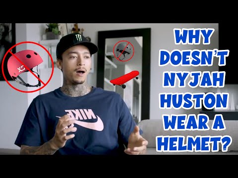 Why Nyjah Huston doesn't wear a helmet | Skate Talk! #9