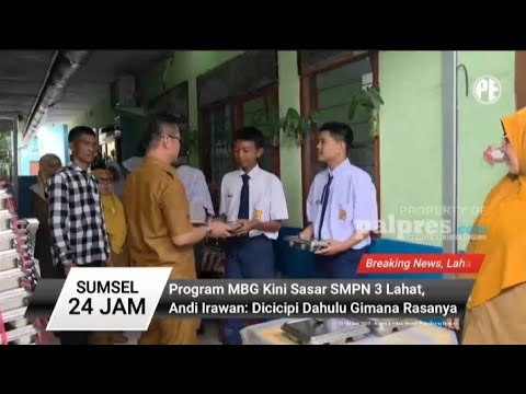 Program MBG Sasar SMPN 3 Lahat 