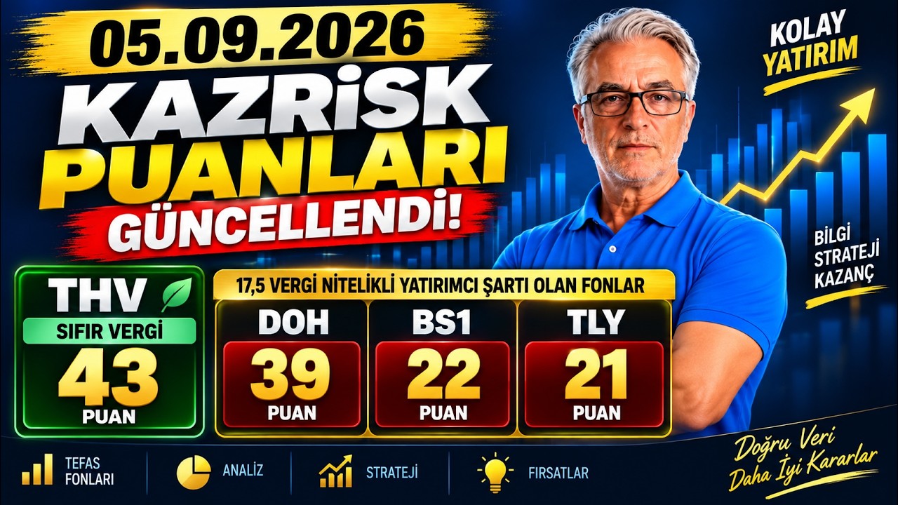 🏆 ŞAMPİYON FON THV! 43 PUAN | KAZRİSK PUANLARI GÜNCELLENDİ